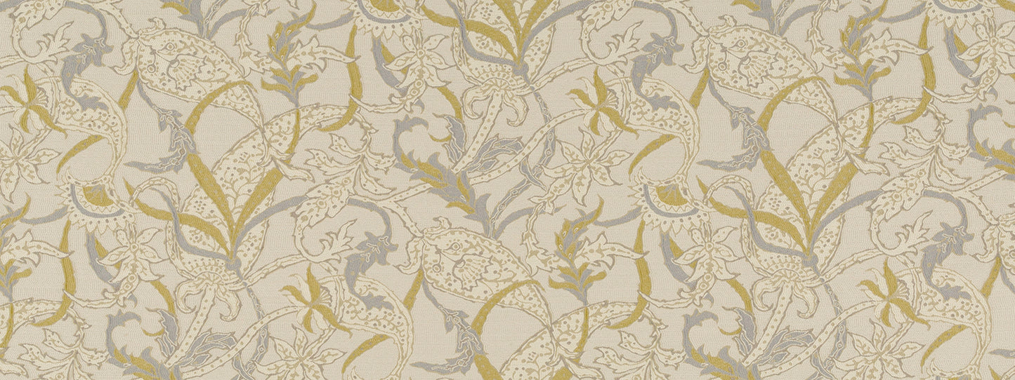 Robert Allen Paisley Petals | Oyster Upholstery - 509362