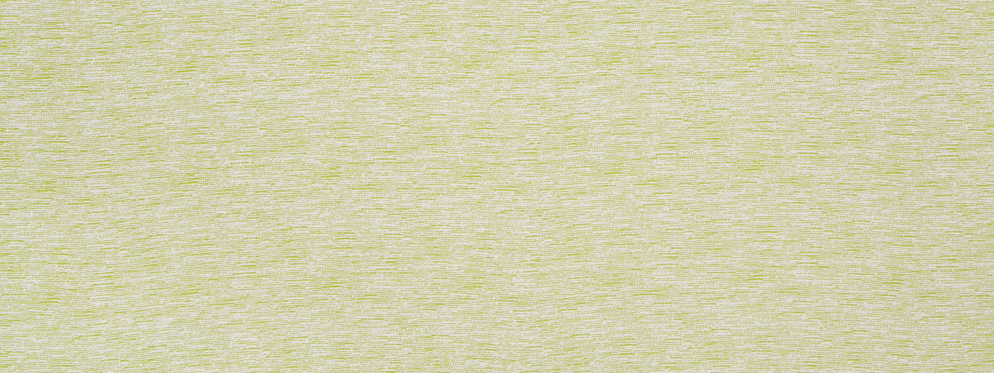Lime heathered boucle upholstery fabric texture with a subtle woven pattern, soft neutral backdrop.