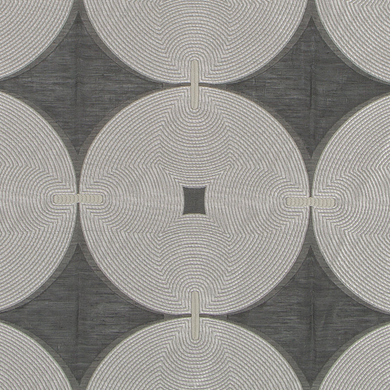 Duralee Monogram Hr61733 | 174-Graphite Drapery - 509605