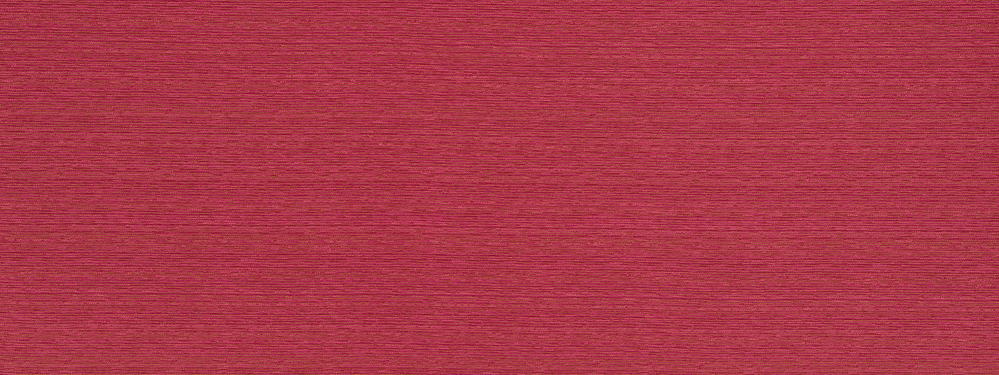 Raspberry upholstery fabric texture with a fine horizontal weave.