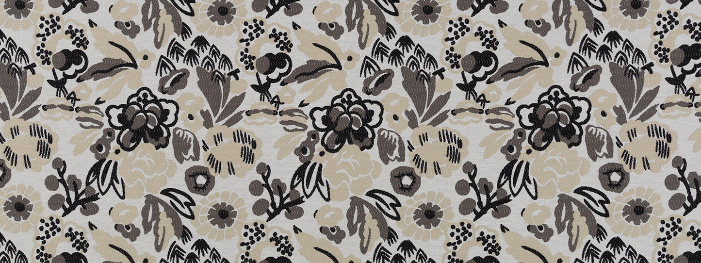 Robert Allen Folk Flourish | Oyster Upholstery - 509856