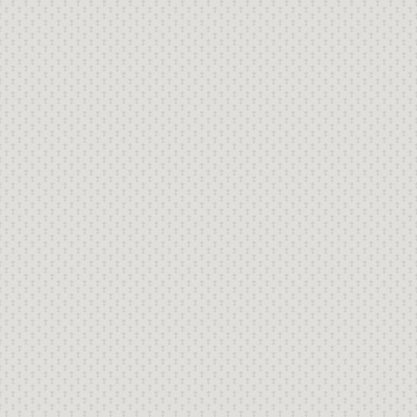 Silver grey wallpaper with a tiny dot pattern.