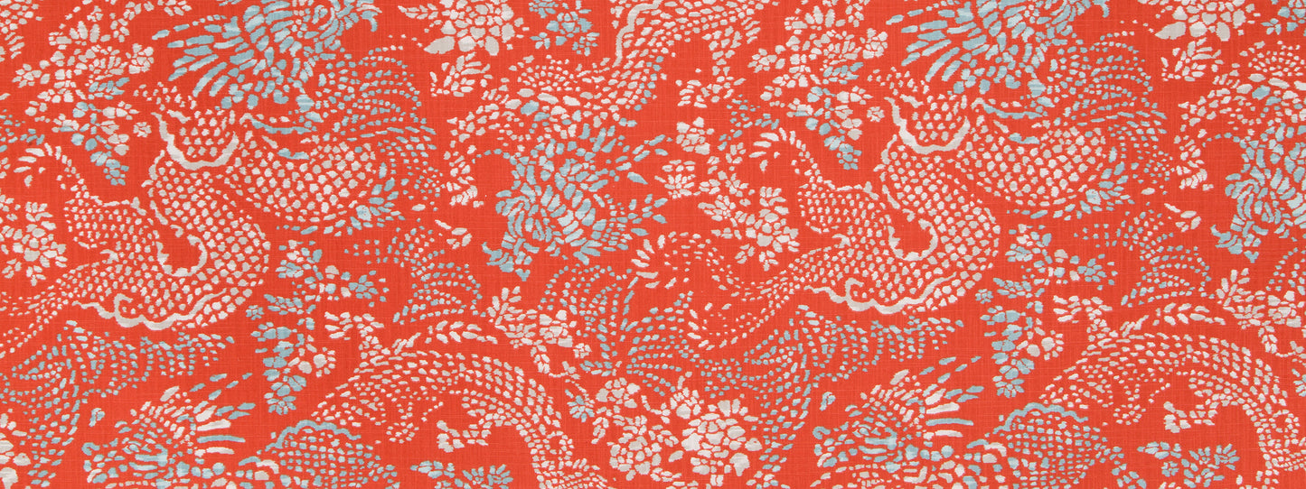 Robert Allen @ Home Apura | Persimmon Print - 510190