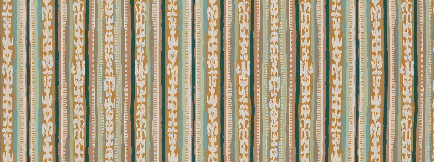 Robert Allen Woodcut Stripe | Butternut Upholstery - 510390
