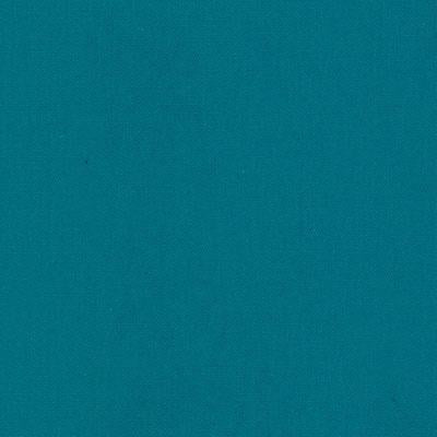 Teal solid fabric swatch with smooth texture; upholstery or craft use.
