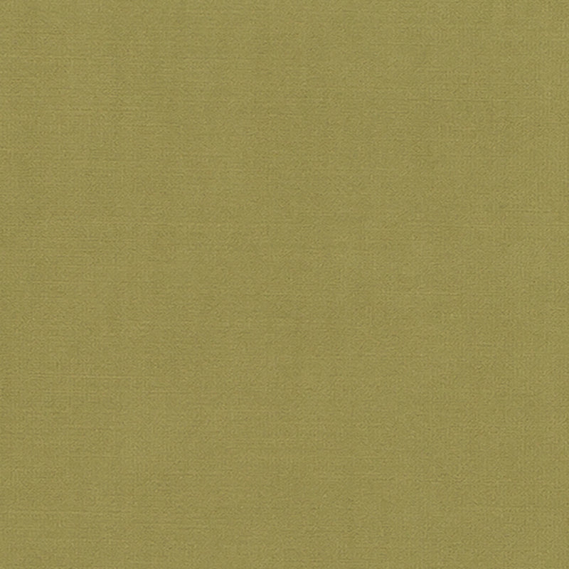 Olive-gold linen-like fabric swatch with subtle woven texture, solid color for upholstery or crafts.