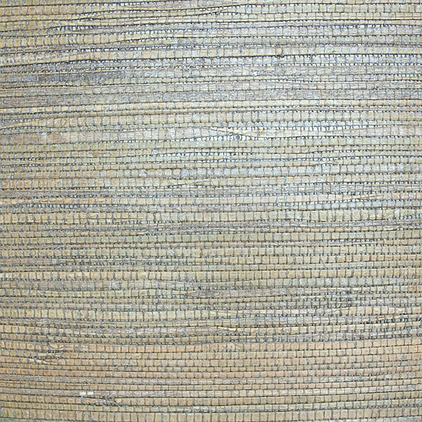JF Fabrics -Wallpaper 5135 34 Wallpaper Brown,Grey,Silver,Taupe Grasscloth - 5071534 W6331