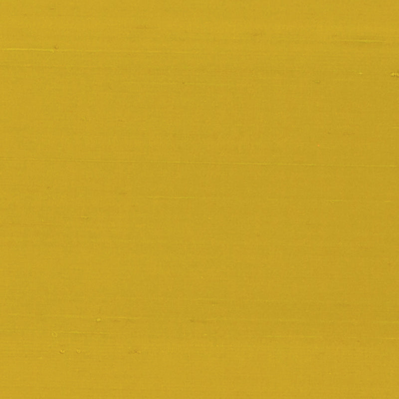 Solid golden-yellow drapery fabric with a textured surface.