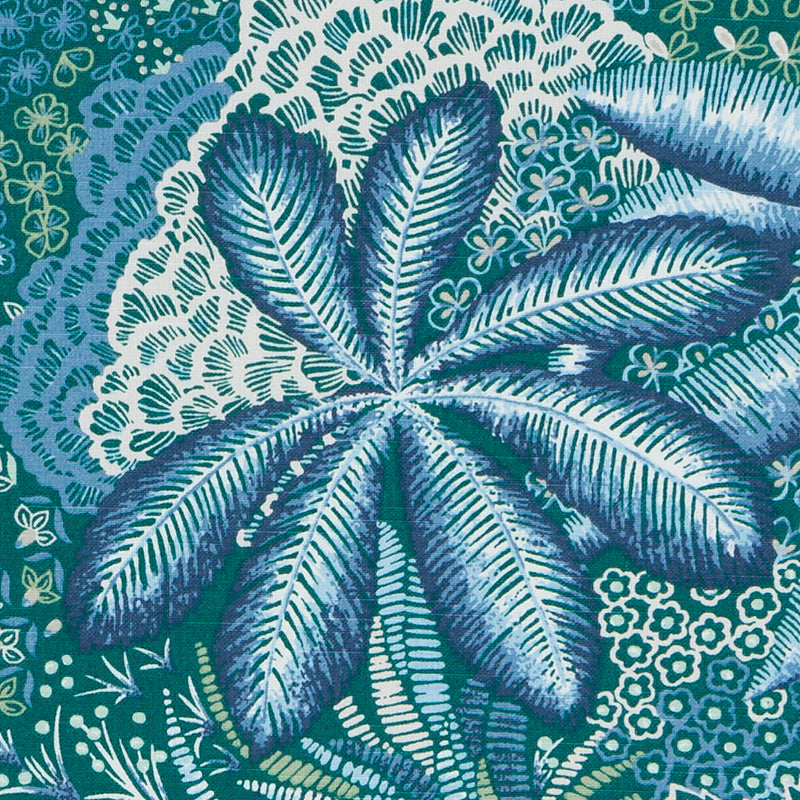 Duralee De42669 | 58-Emerald Print - 516414