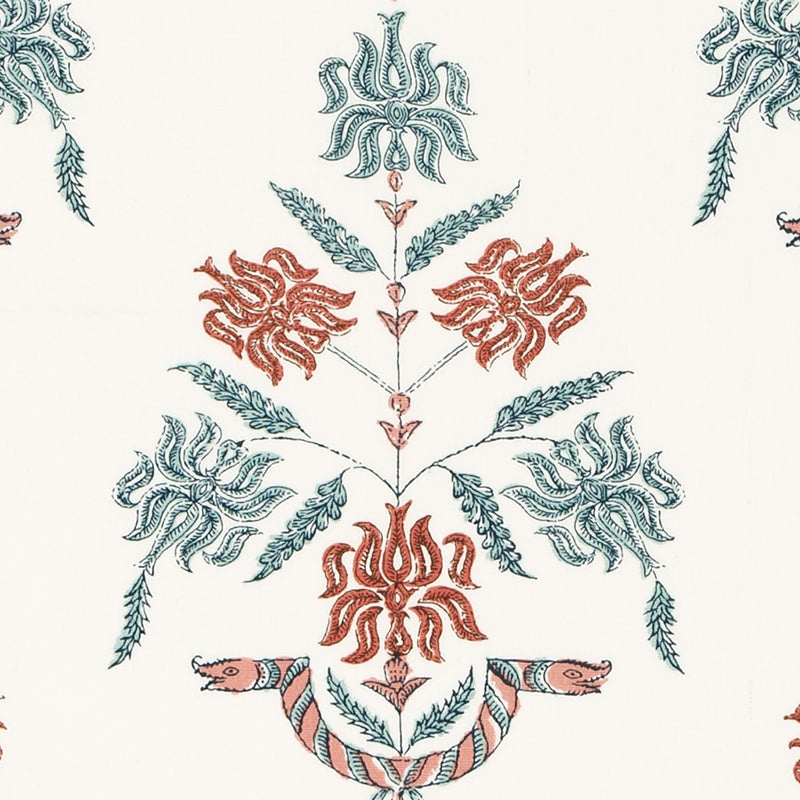 Duralee De42674 | 31-Coral Print - 516427