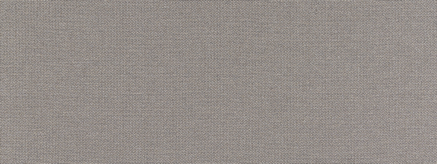 Close-up of beige-taupe woven fabric texture, linen-like material suitable for upholstery or curtains.