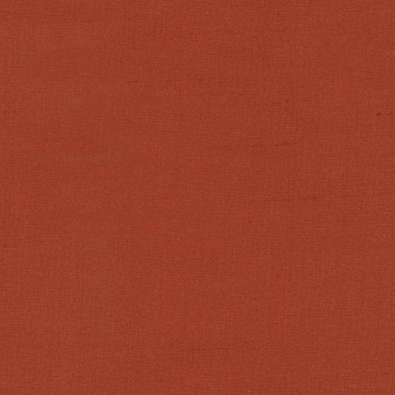 Burnt orange fabric swatch with subtle weave texture; versatile for upholstery or apparel.
