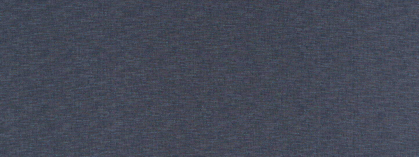 Dark blue knit fabric texture close-up with heathered yarn.