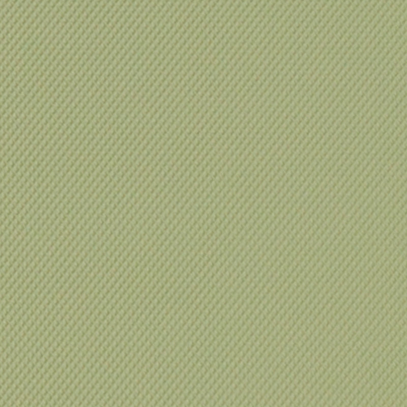 Close-up of olive green twill fabric with a diagonal ribbed weave.