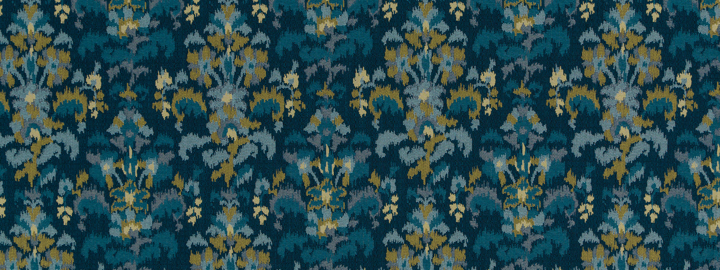 Robert Allen @ Home Fine Ikat Rr Bk | Peacock Woven - 518987