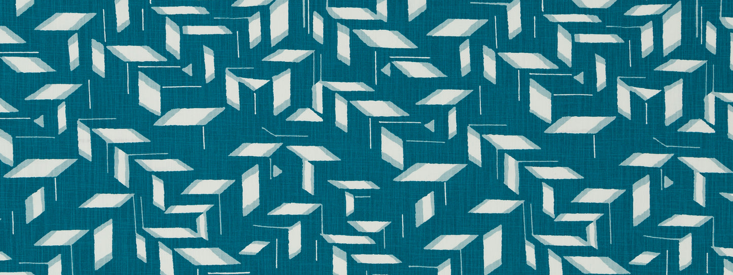 Robert Allen @ Home Block Shapes | Peacock Print - 519059