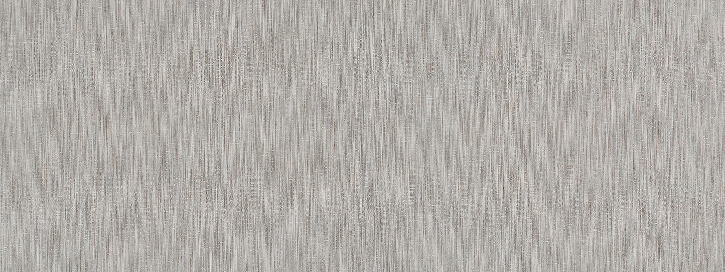 Close-up of driftwood-colored woven fabric with a subtle weave pattern & matte finish.