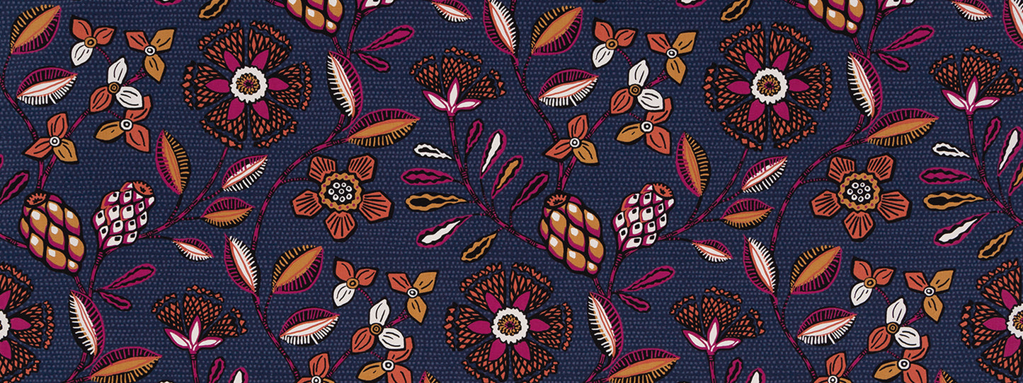 Robert Allen @ Home Kanga Flower | Berry Multipurpose - 519191