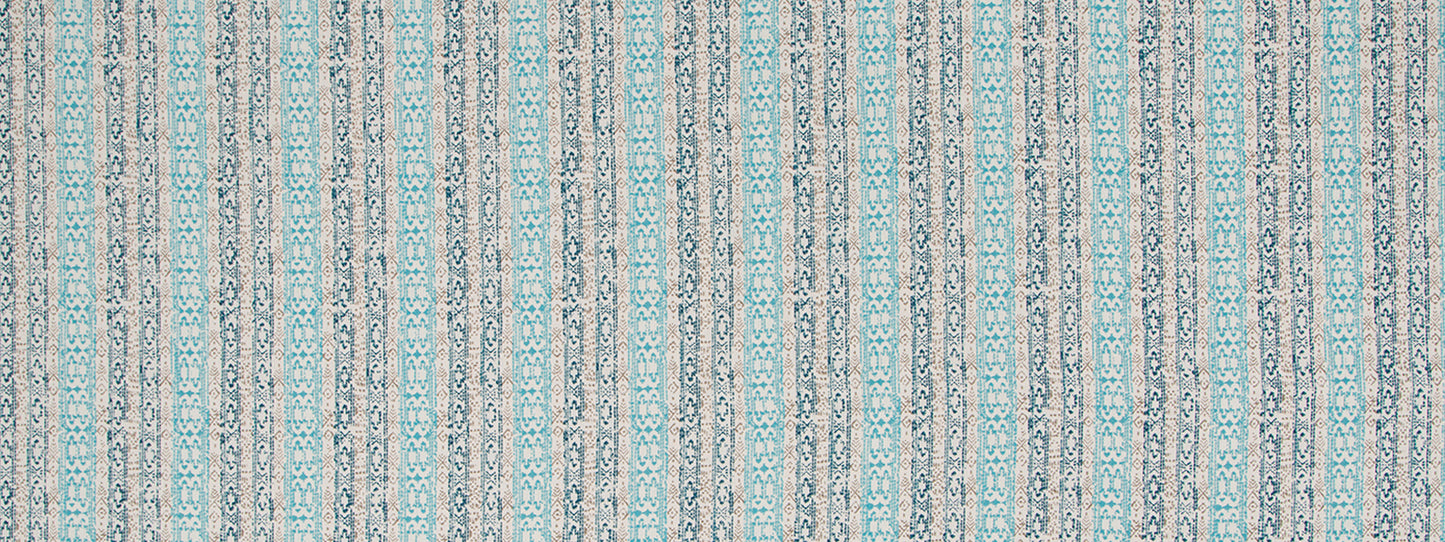 Robert Allen Cypress Mill | Aqua Upholstery - 520213