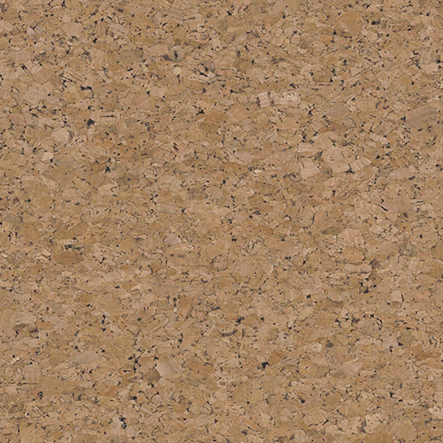 Natural cork texture with warm tan-brown speckles on wallpaper.