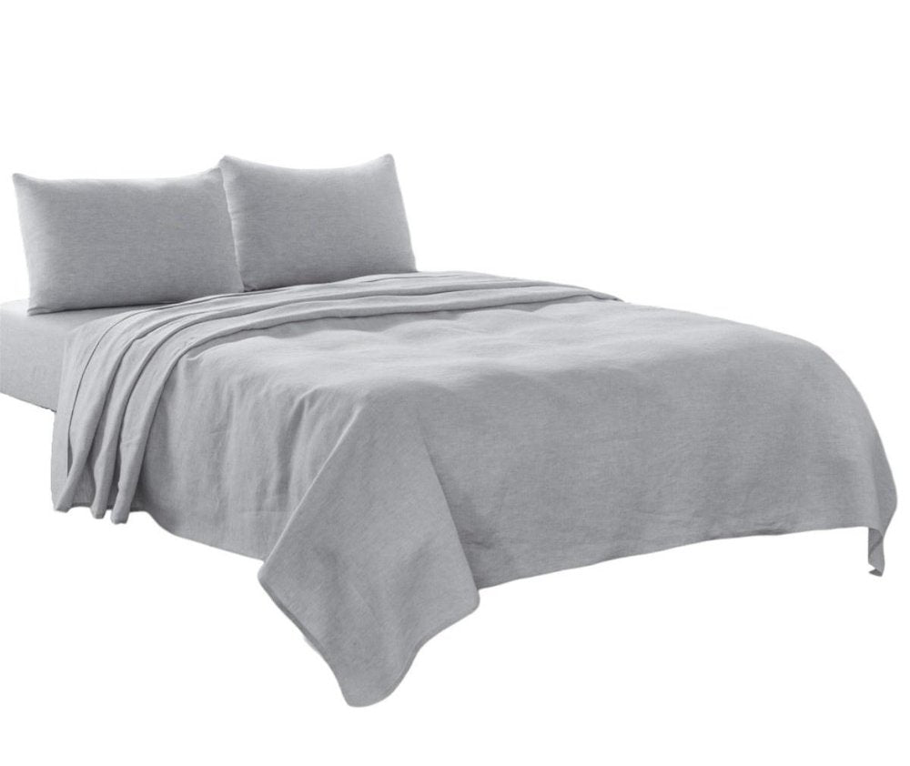 Four Piece Cloud Linen California King Sheet Set