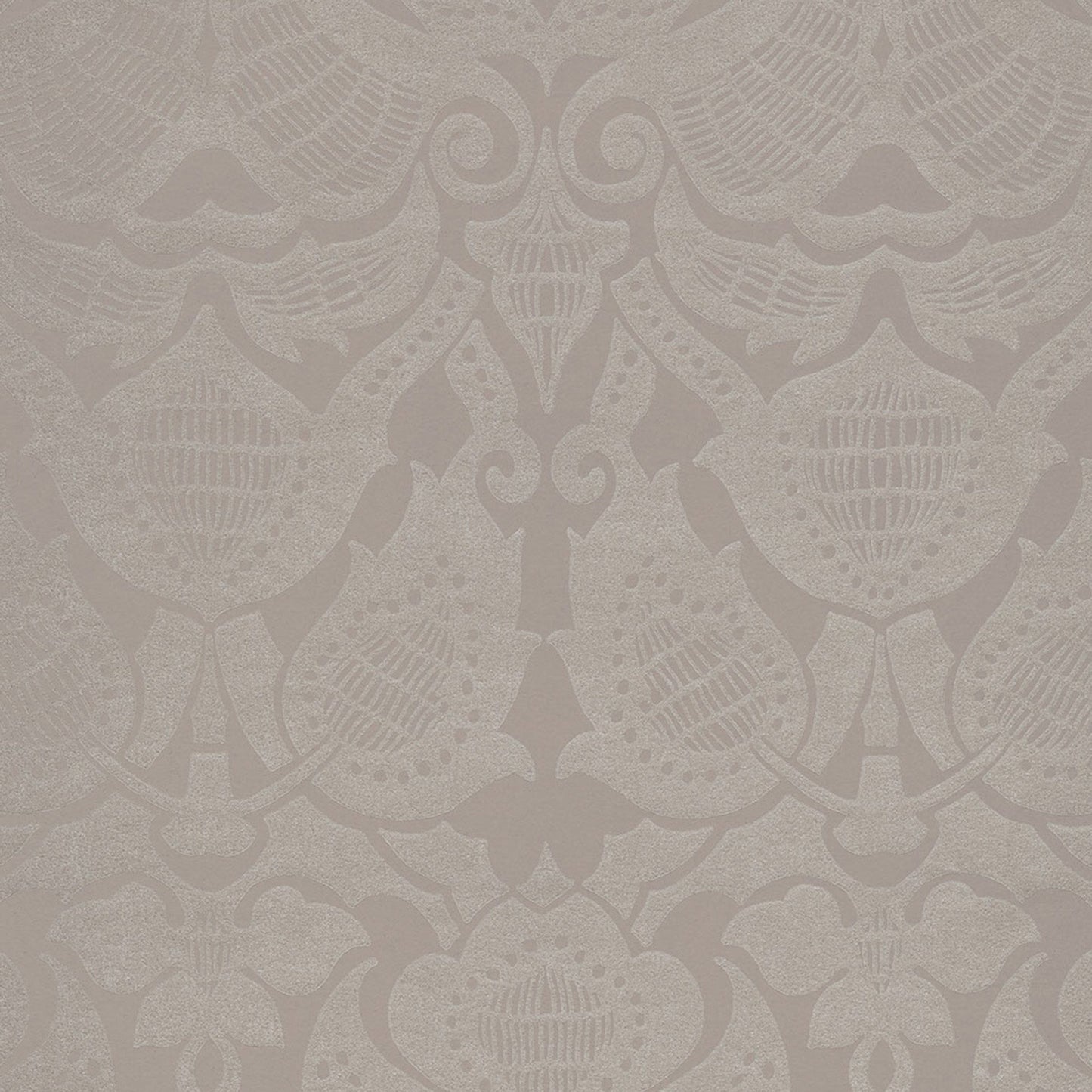 JF Fabrics -Wallpaper 52076 43 Wallpaper Grey,Silver,Pink,Taupe Non-Woven - 8108243 W8621
