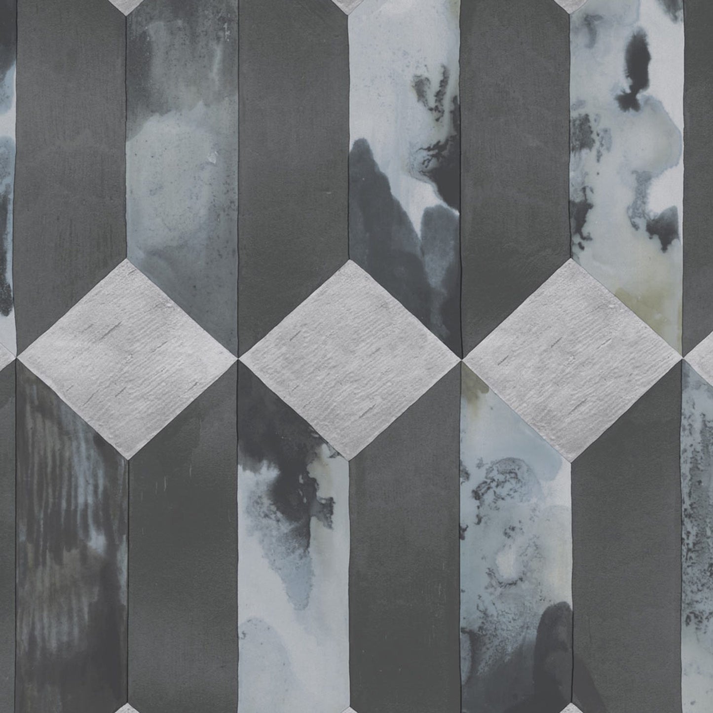 JF Fabrics -Wallpaper 52084 99 Wallpaper Black Non-Woven - 8106199 W8611