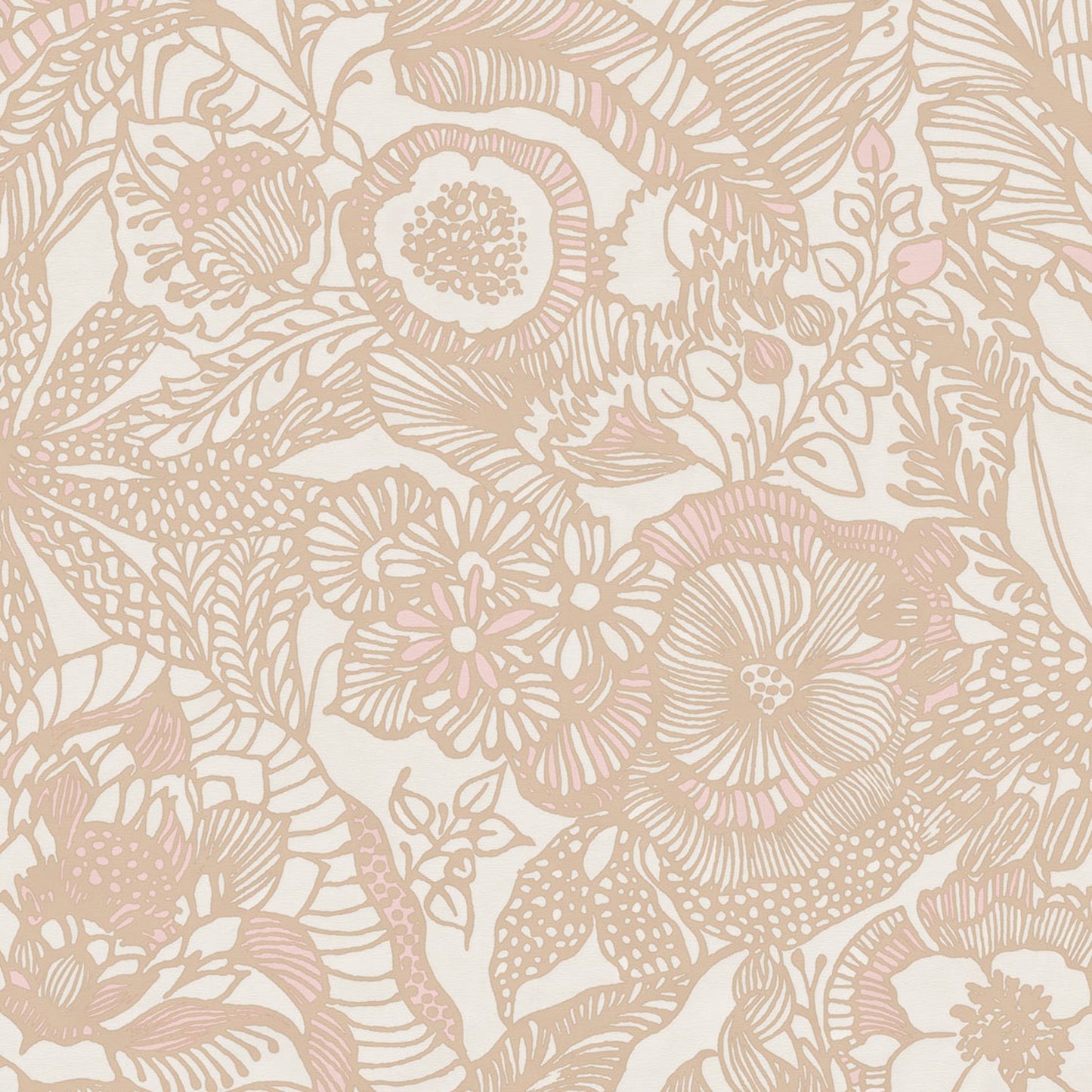 JF Fabrics -Wallpaper 52085 22 Wallpaper Orange,Rust Non-Woven - 8106422 W8611