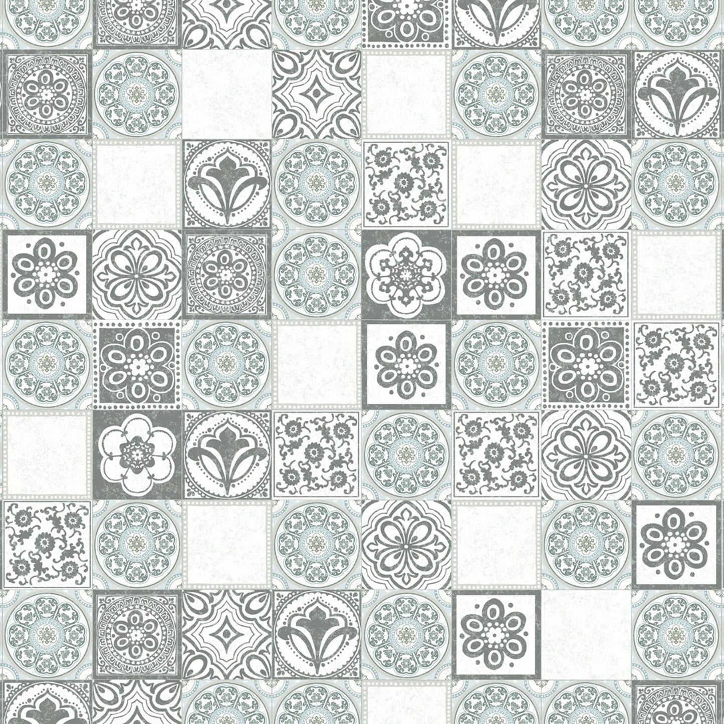 JF Fabrics -Wallpaper 52115 93 Wallpaper Silver,Gray Non-Woven,Mural,Width Extendable - 8279793 W8811