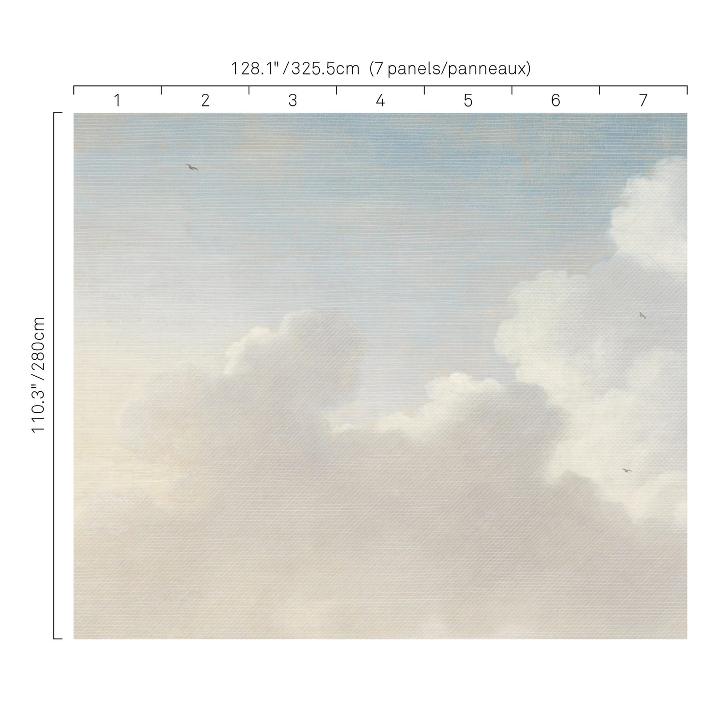 JF Fabrics -Wallpaper 5265 62 Wallpaper Blue Non-Woven,Mural - 5915362 W7631