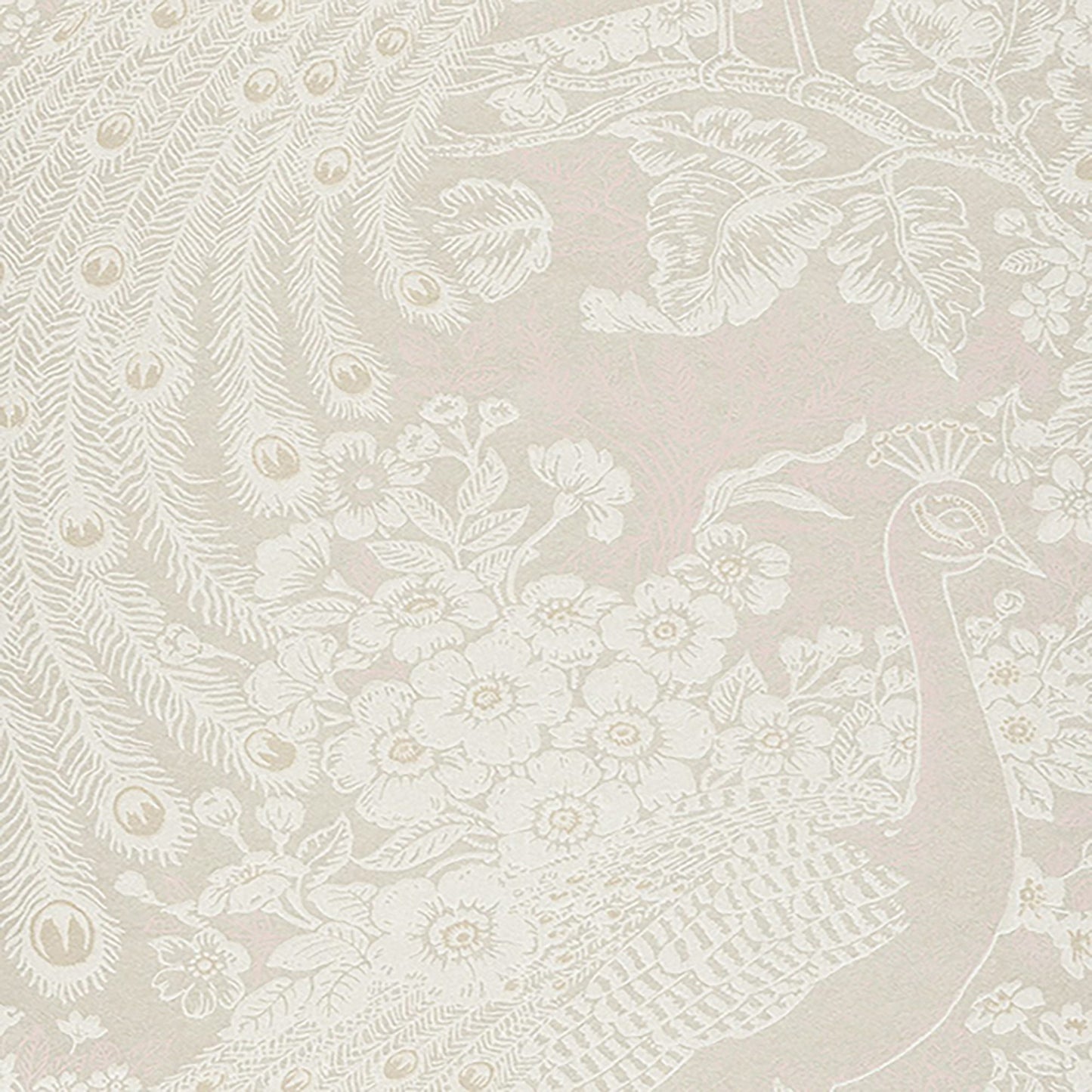 JF Fabrics -Wallpaper 5276 91 Wallpaper Creme,Beige,Pink Non-Woven - 6024591 W7971