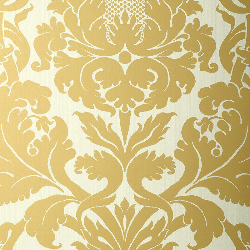 SCHUMACHER PALAZZO FIORELLA DAMASK PATINA - 529192
