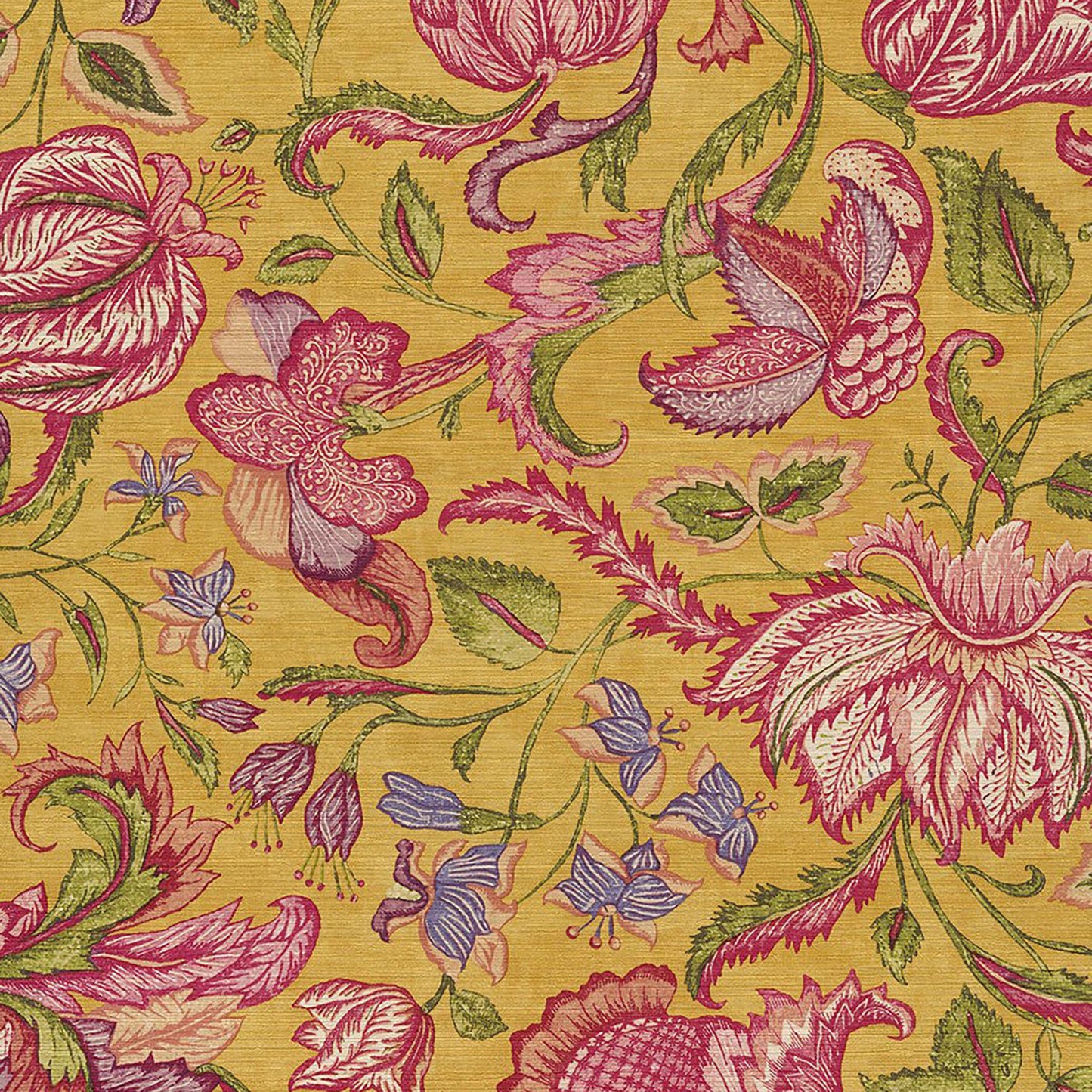 JF Fabrics -Wallpaper 5293 17 Wallpaper Multi,Yellow,Gold Vinyl - 7574117 W8251