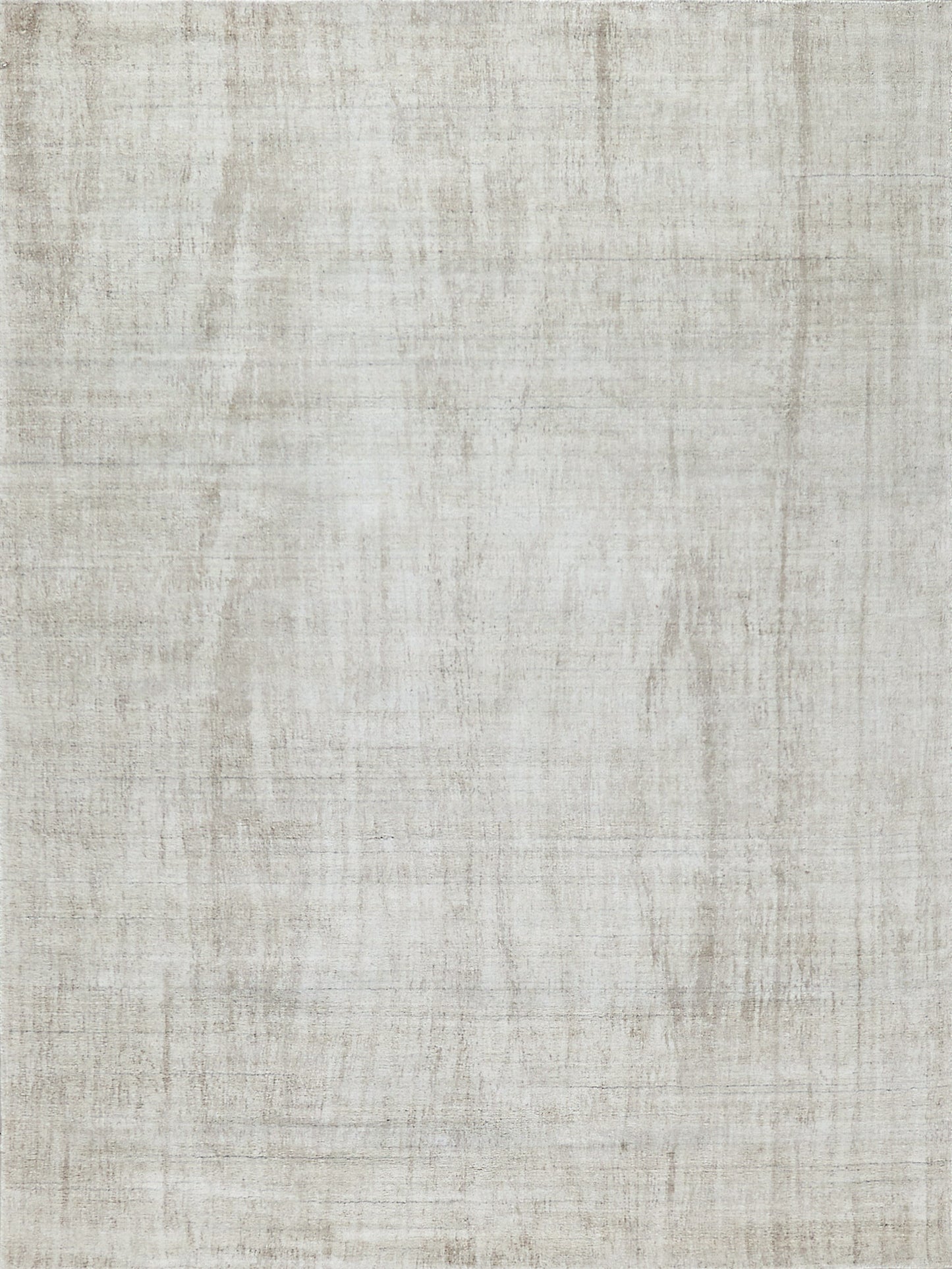 Light gray handloomed rectangular rug with subtle texture, suitable for modern decor.