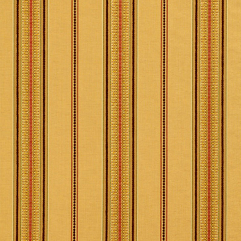 SCHUMACHER CHROMA SINCLAIR CHENILLE STRIPE CHENILLE CHENILLE CAMEL - 54062
