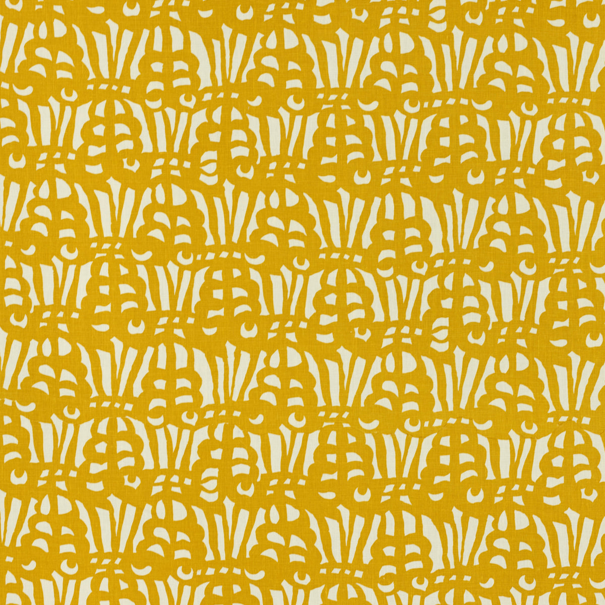 SCHUMACHER RAOUL TEXTILES BRUNO PRINTS PRINTS SULPHUR - 545V82