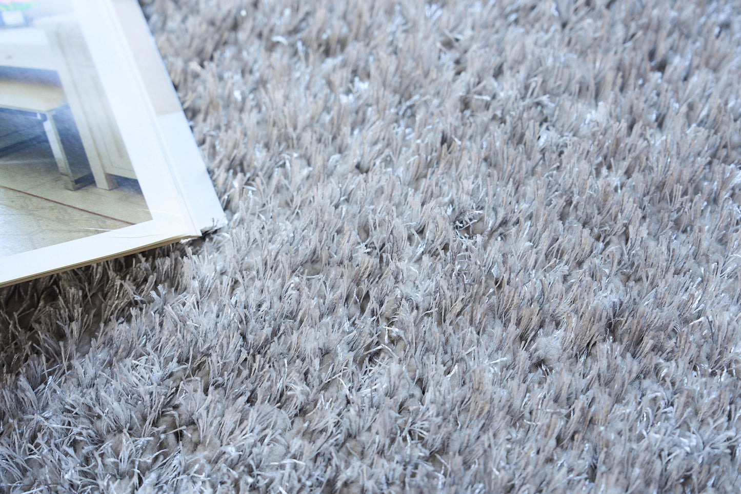 EXQUISITE RUGS OUTLET Luxe Shag Indoor Power Loomed - 5482-4'X6'