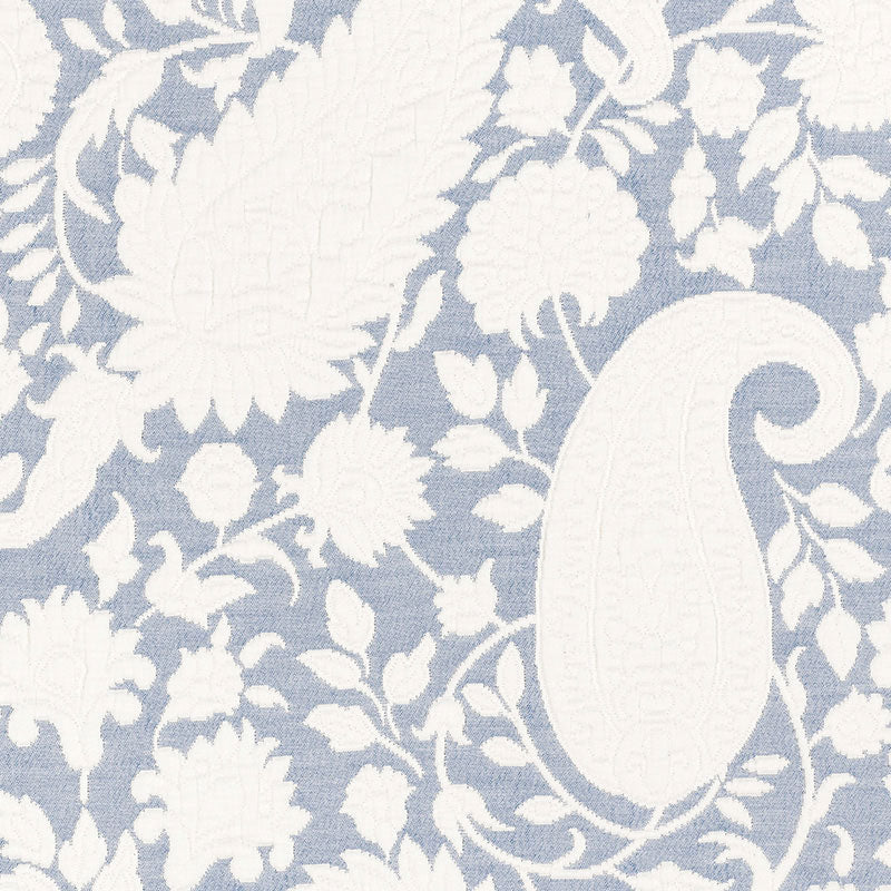 SCHUMACHER PALAZZO CACHEMIRE CORTONA MATELASSE,PATTERN WOVENS DELFT - 55642