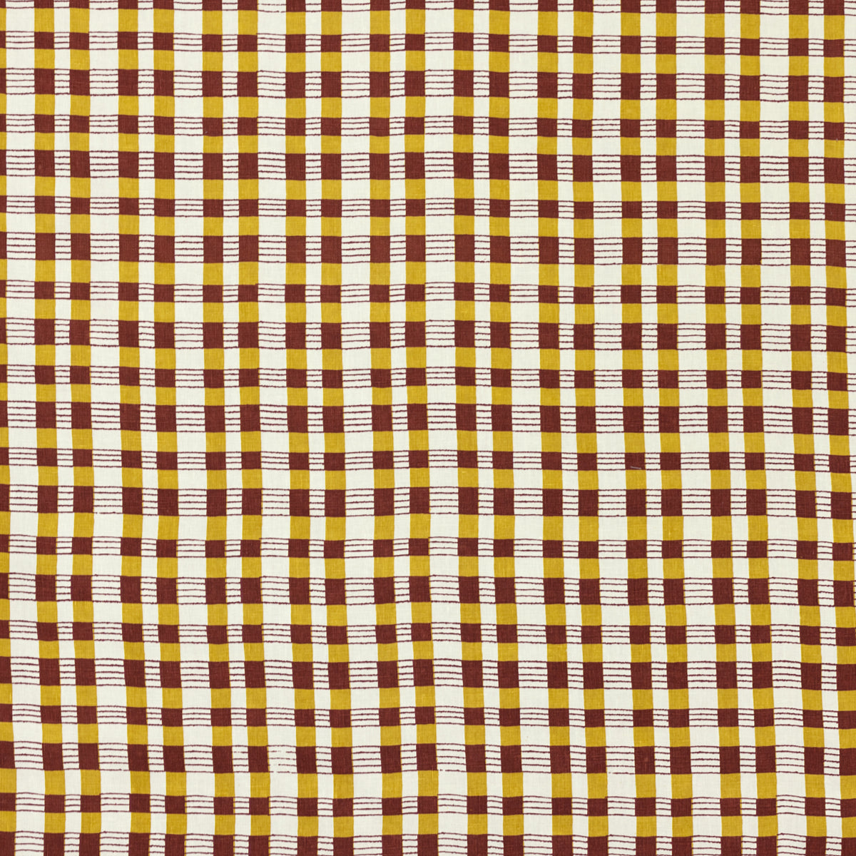 SCHUMACHER RAOUL TEXTILES HILDA PRINTS PRINTS SULPHUR - 563V82