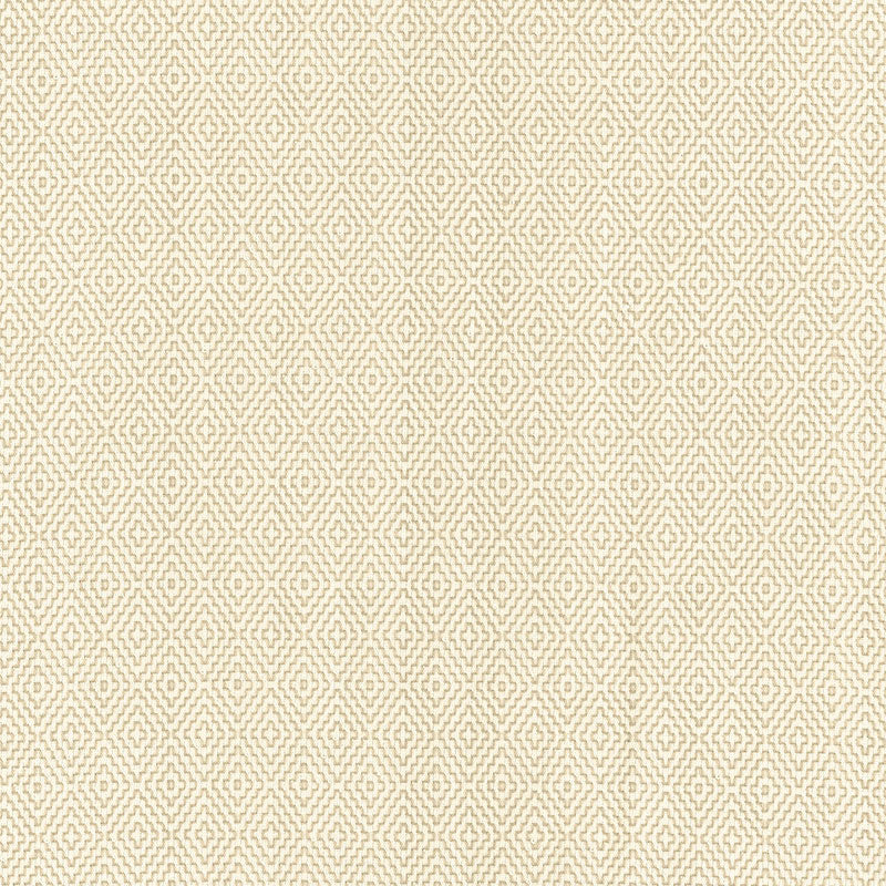 SCHUMACHER CHROMA HAMPTON COURT DIAMOND PATTERN WOVENS PATTERN WOVENS IVORY - 62531