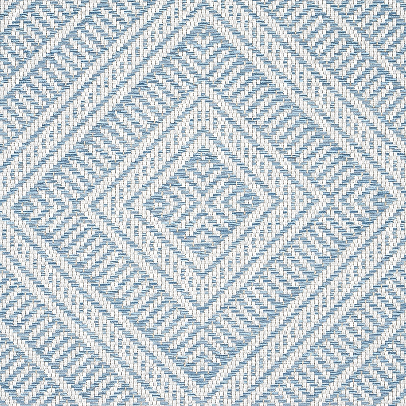 SCHUMACHER THE GOOD LIFE INDOOR/OUTDOOR TORTOLA INDOOR/OUTDOOR PATTERN WOVEN,HIGH PERFORMANCE,INDOOR & OUTDOOR PATTERN WOVEN,HIGH PERFORMANCE,INDOOR & OUTDOOR SKY - 62845