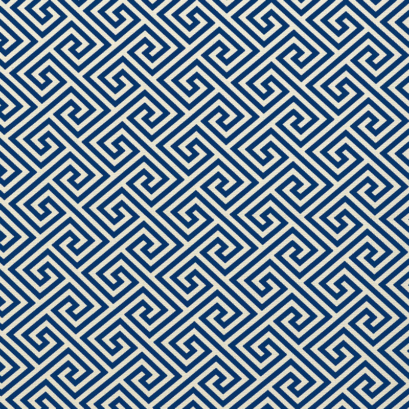 SCHUMACHER PLEIN AIR ST. TROPEZ INDOOR/OUTDOOR PATTERN WOVENS,HIGH PERFORMANCE,INDOOR/OUTDOOR PATTERN WOVENS,HIGH PERFORMANCE,INDOOR/OUTDOOR NAVY - 62901