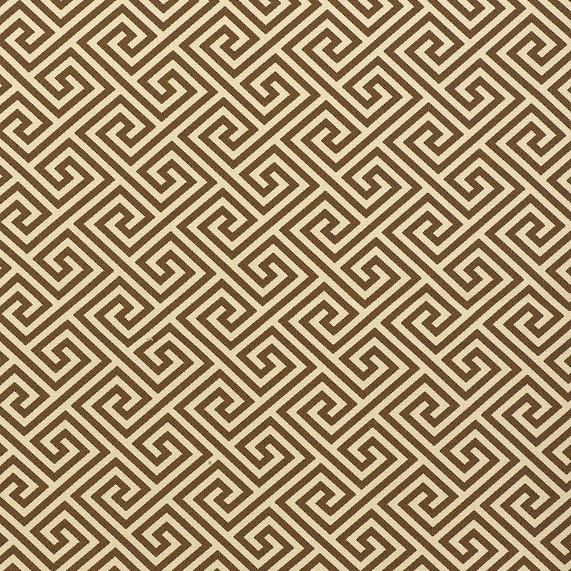 SCHUMACHER PLEIN AIR ST. TROPEZ INDOOR/OUTDOOR PATTERN WOVENS,HIGH PERFORMANCE,INDOOR/OUTDOOR PATTERN WOVENS,HIGH PERFORMANCE,INDOOR/OUTDOOR TEAK - 62906