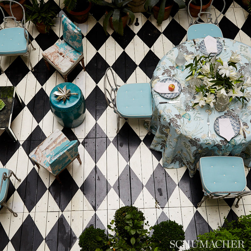 SCHUMACHER FABRIC PERFECT BASICS: COTTON AVERY COTTON PLAIN SKY - 62953