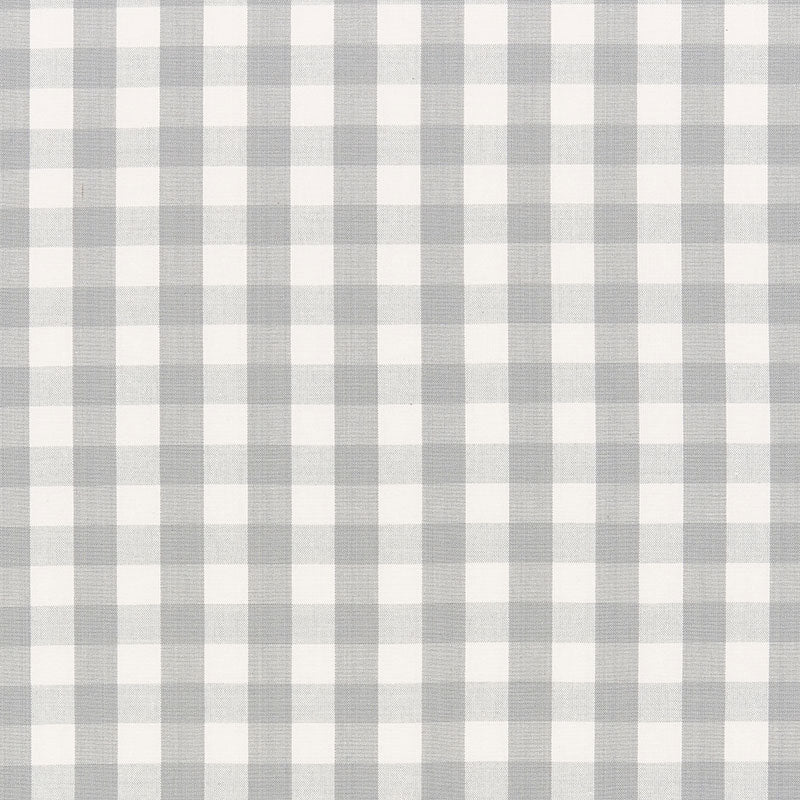 SCHUMACHER FRENCH REVOLUTION ELTON COTTON CHECK PATTERN WOVENS PATTERN WOVENS GREY - 63065