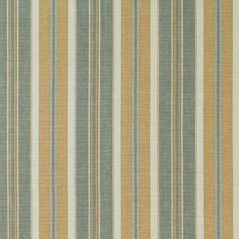 SCHUMACHER CHROMA HUDSON STRIPE PATTERN WOVENS PATTERN WOVENS AQUA - 63432
