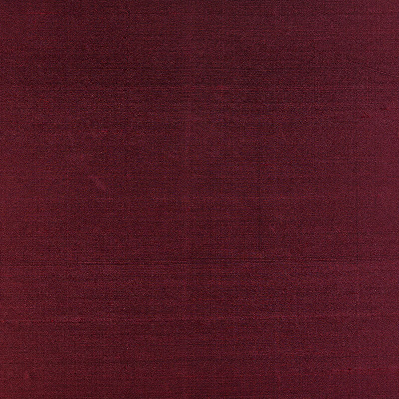 SCHUMACHER PERFECT BASICS: SILK & TAFFETA BELLINI SILK PLAINS PLAINS AUBERGINE - 63800