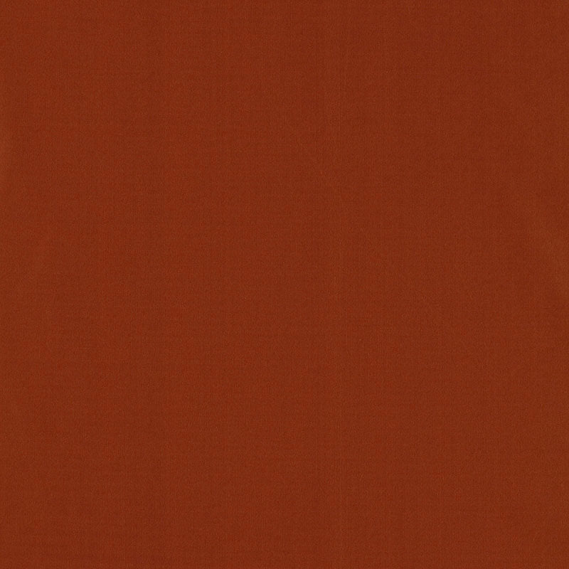 Solid burnt orange fabric swatch with a smooth texture; versatile for apparel or home decor.