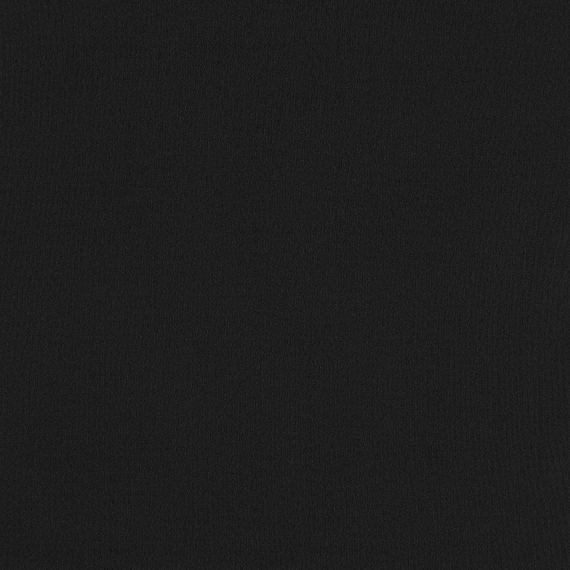 Dark black fabric texture with subtle weave, matte finish for apparel or upholstery.