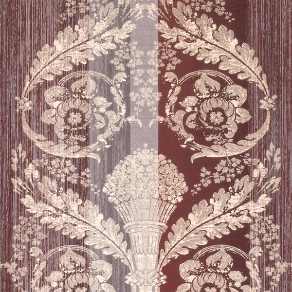 Galerie Wallcoverings Adonea Damask Galerie Wallcoverings Red - 64295